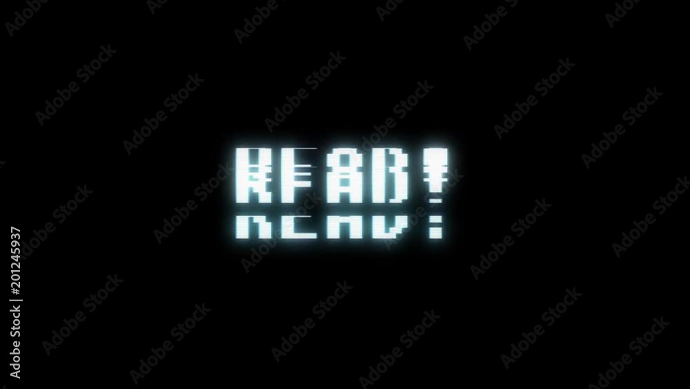 retro videogame READ word text computer old tv glitch interference noise screen animation seamless loop New quality universal vintage motion dynamic animated background colorful joyful video m retro videogame READ word text computer old tv glitch interference noise screen animation seamless loop New quality universal vintage motion dynamic animated background colorful joyful video m