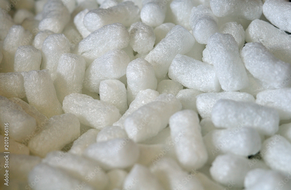 Styroporchips für Verpackungen