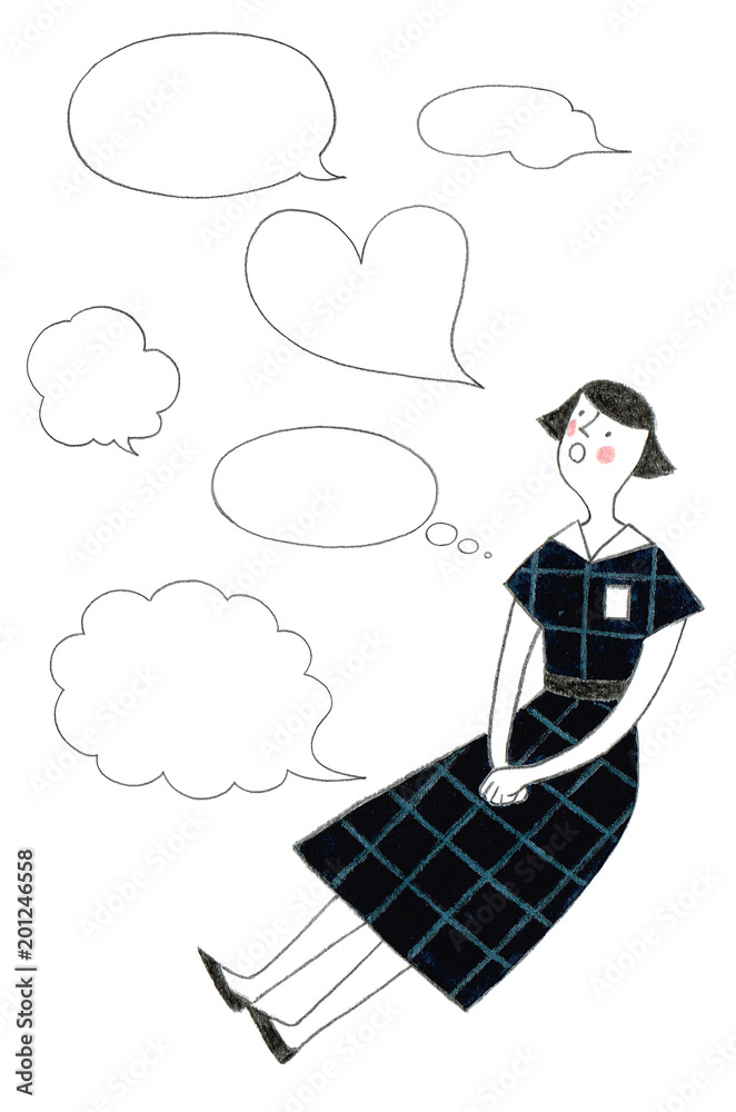 想像力豊かな女の子 Stock イラスト Adobe Stock 想像力豊かな女の子 Stock イラスト Adobe Stock