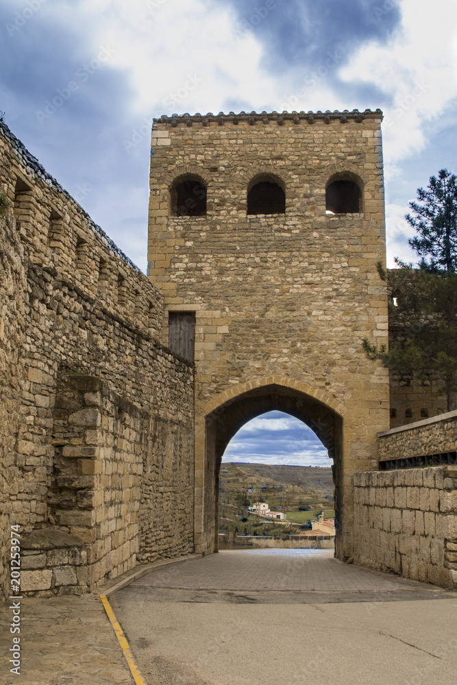 Entrada amurallada Morella