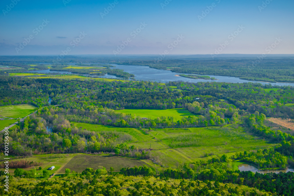 Pinnacle Mountain in Little Rock, Arkansas