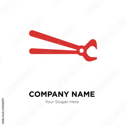 nippers company logo design template