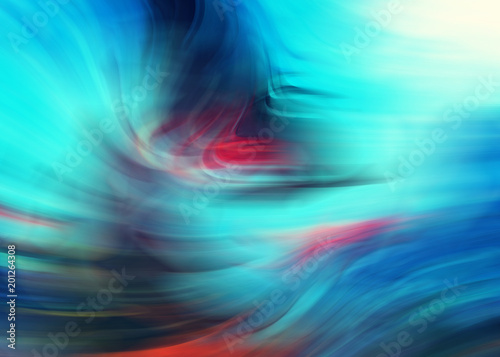 Beautiful blur twisted background. Abstract modern digital art.