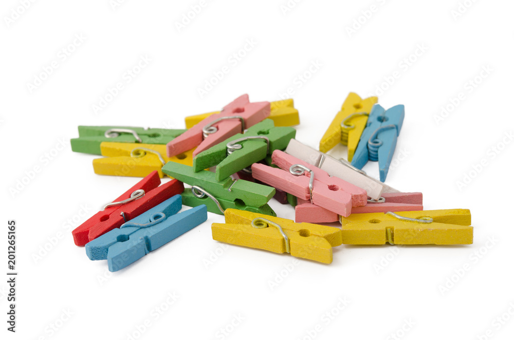 Kleine, bunte Waschklammern Kleine, bunte Waschklammern