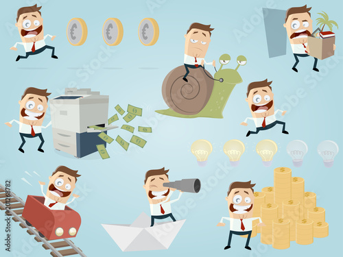 funny businessman collection
