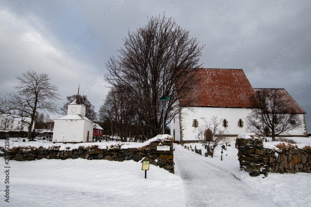 Northern Europe Norway Trondenes Church near Harstad 北欧 ノルウェー トロンデネス教会 ハシュタ近郊
