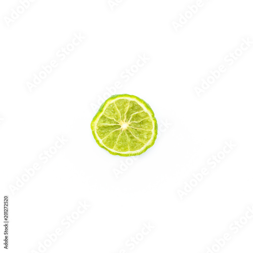 Combava on a white background