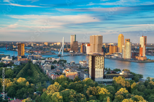 Rotterdam skyline