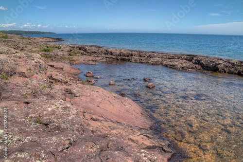 Two Harbors is a community on the North Shore of Lake Superior in Minnesota photo