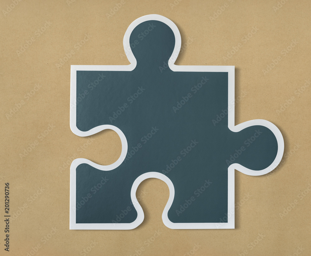Jigsaw puzzle piece strategy icon Jigsaw puzzle piece strategy icon