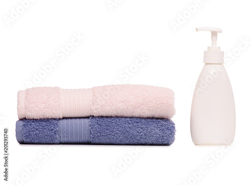 Soap with dispenser towels