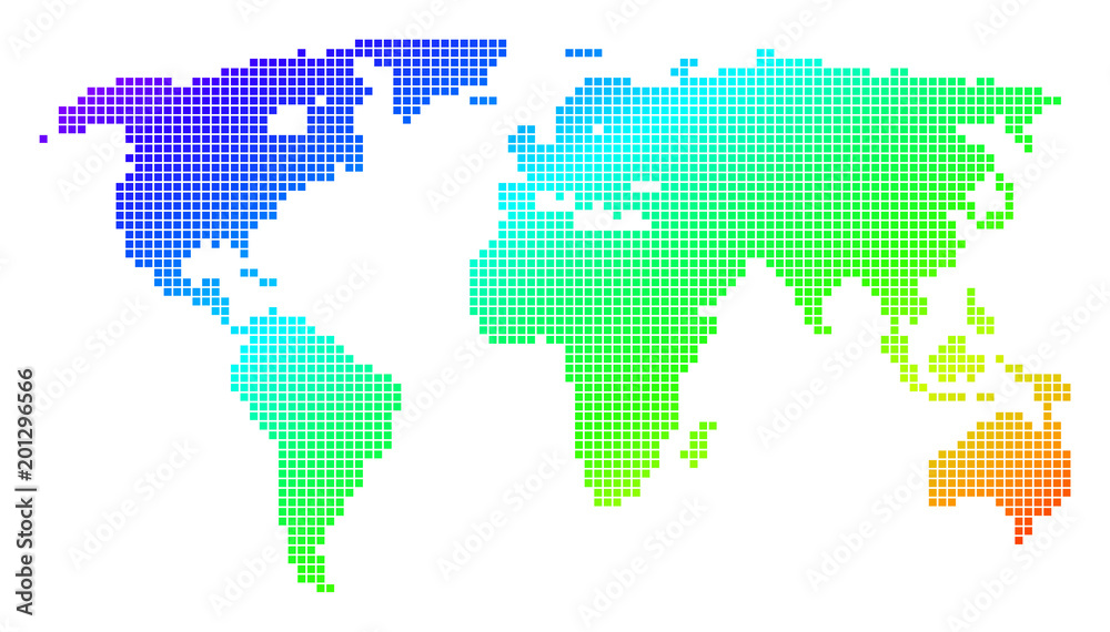 Premium Vector  Pixel map of guatemala the dotted map is on white