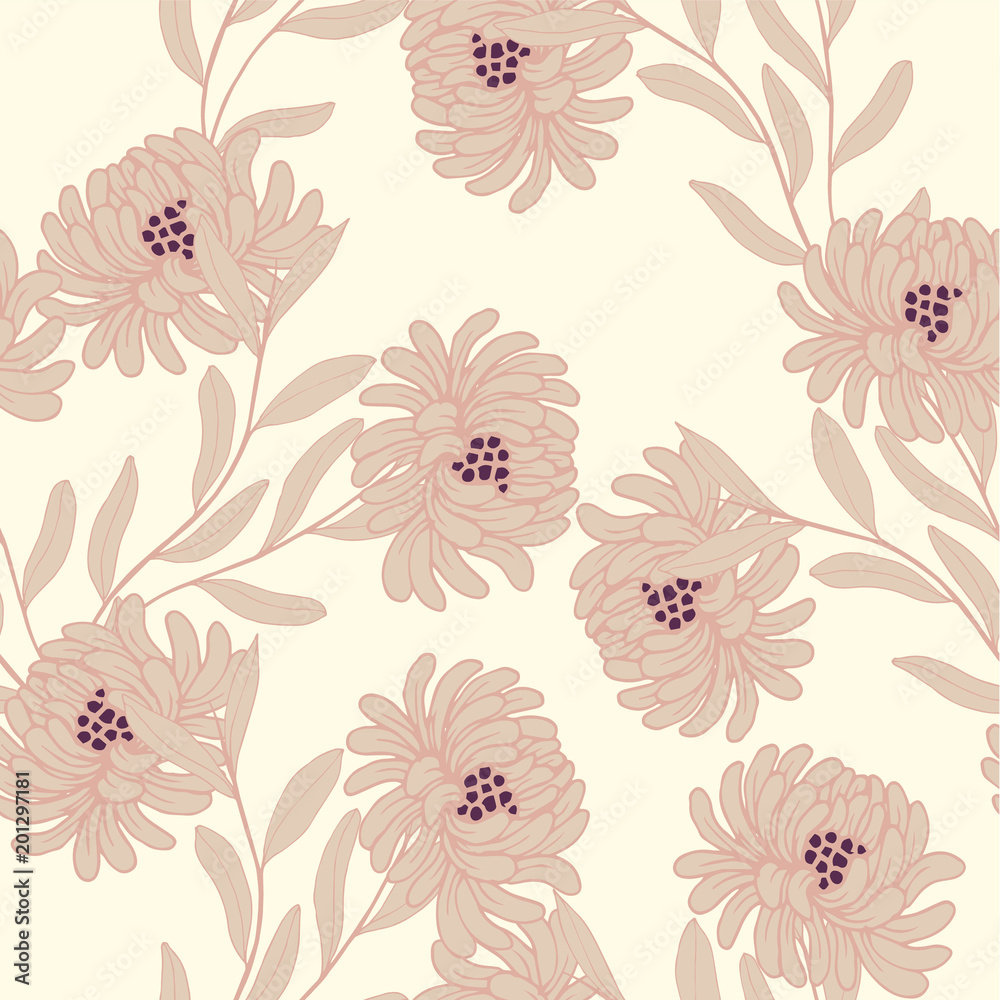 Abstract elegance pattern with floral background. Abstract elegance pattern with floral background.