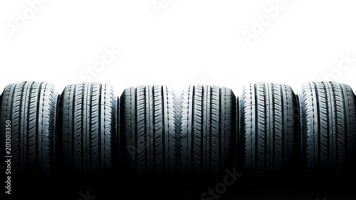 Tyre close up