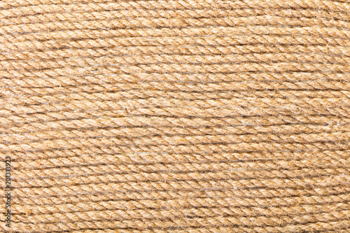 texture of the rope close-up