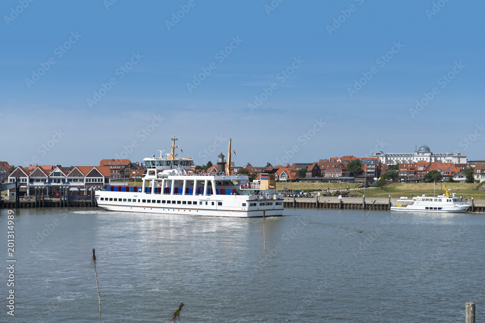 Obraz premium Ostfriesland, Juist, der Inselhafen