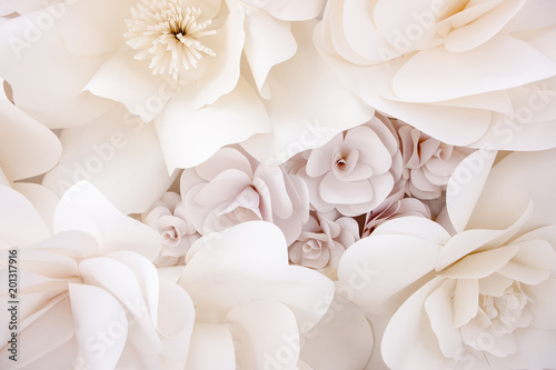 Fototapeta Naklejka Na Ścianę i Meble -  Paper Flower