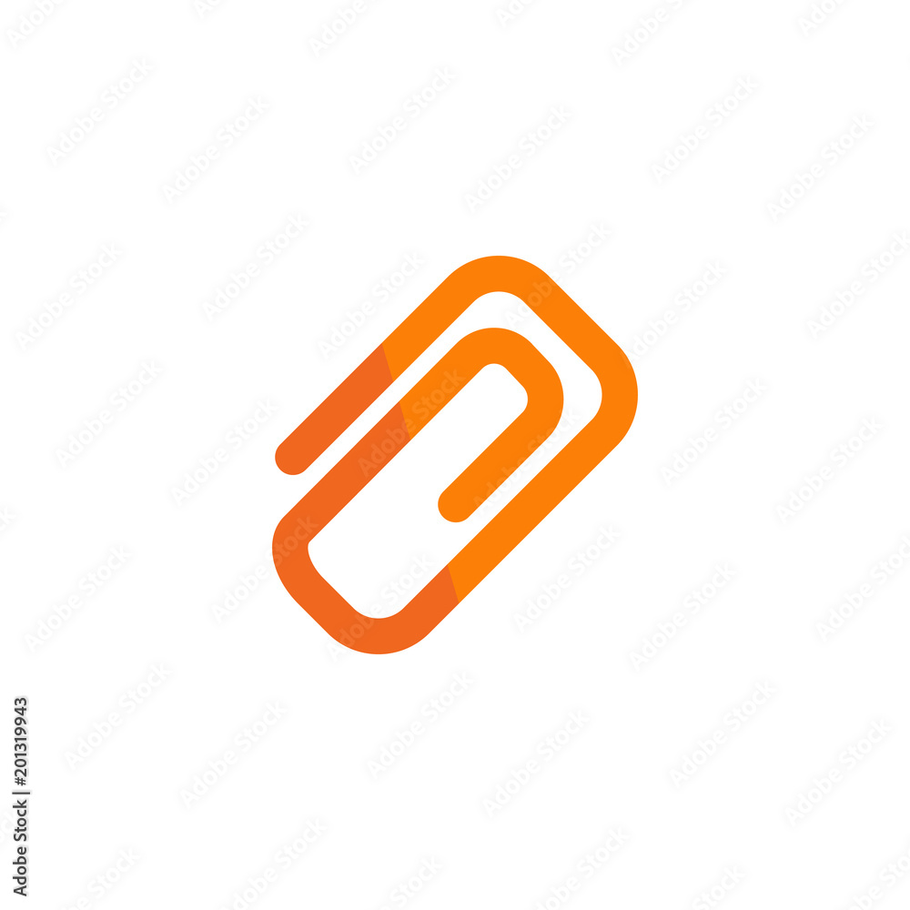 Obraz premium Clip Icon Design