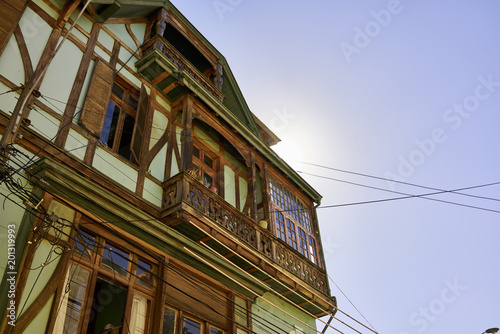 Timber House in Valparaiso, Chile