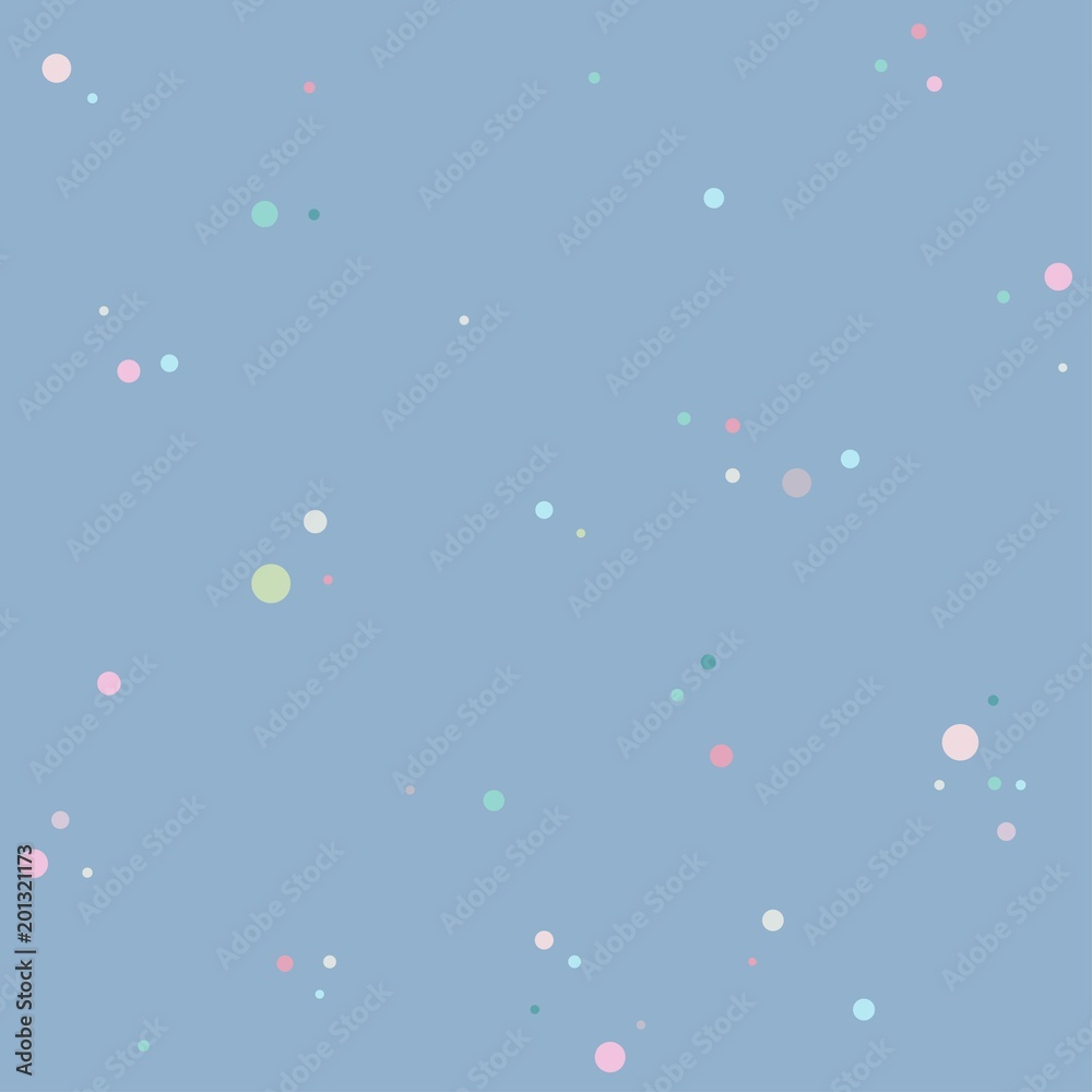 Abstract background with small circles. Children's pattern.. Seamless vector pattern.