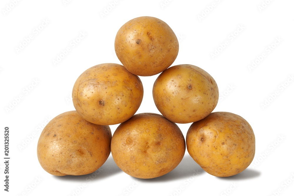 Heap of potatoes