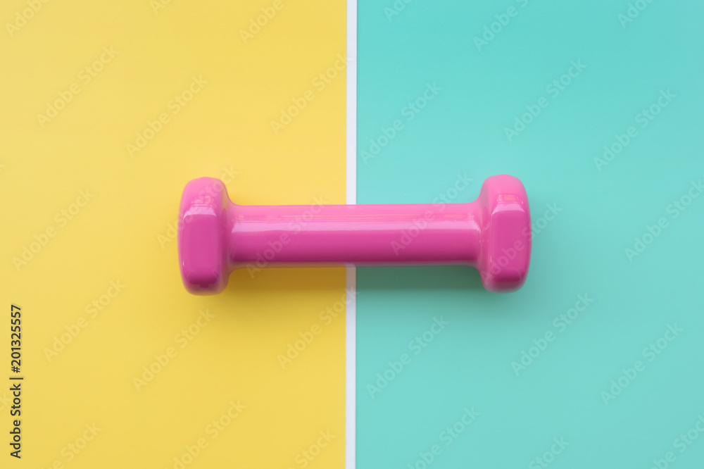 close up of dumbbell for background close up of dumbbell for background