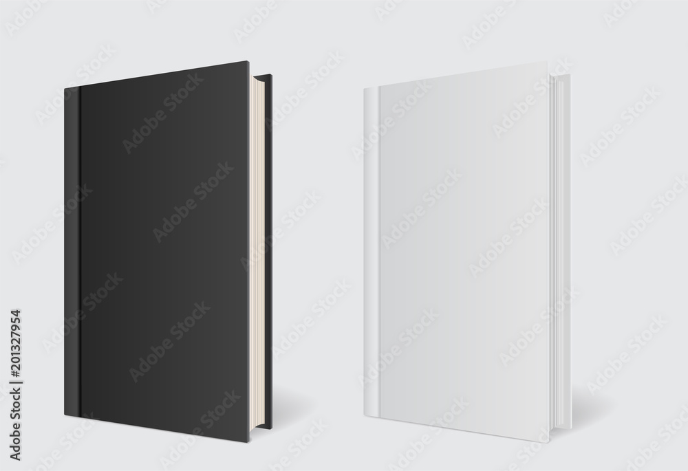 Mockup cover book template on gray background. Mockup cover book template on gray background.