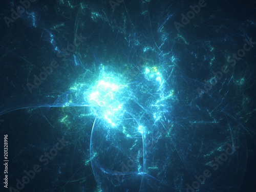 Glowing energy discharge texture background