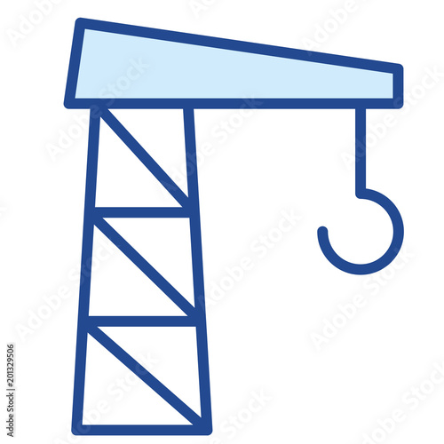 Baukran Vector Icon