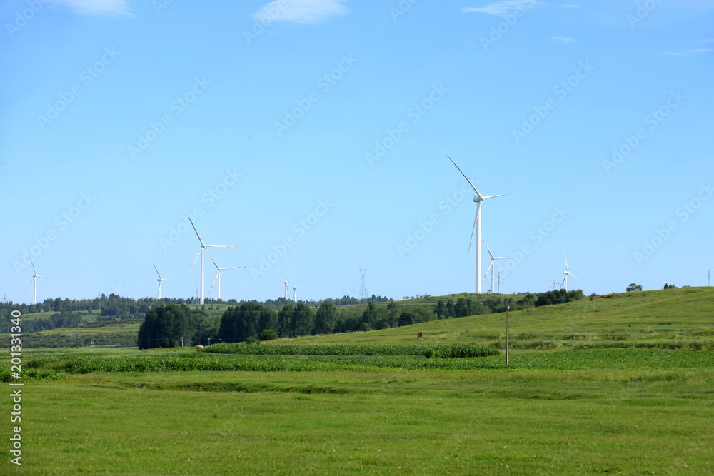Fototapeta premium wind turbines