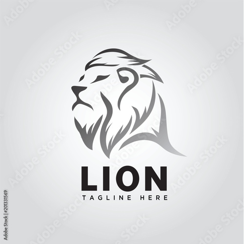 lion head logo
