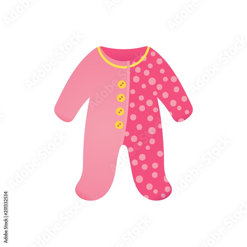 Baby girl bodysuit, romper for a newborn.