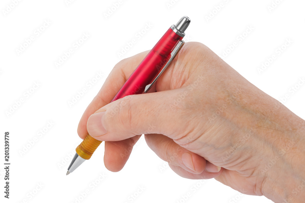 Hand with pen Hand with pen