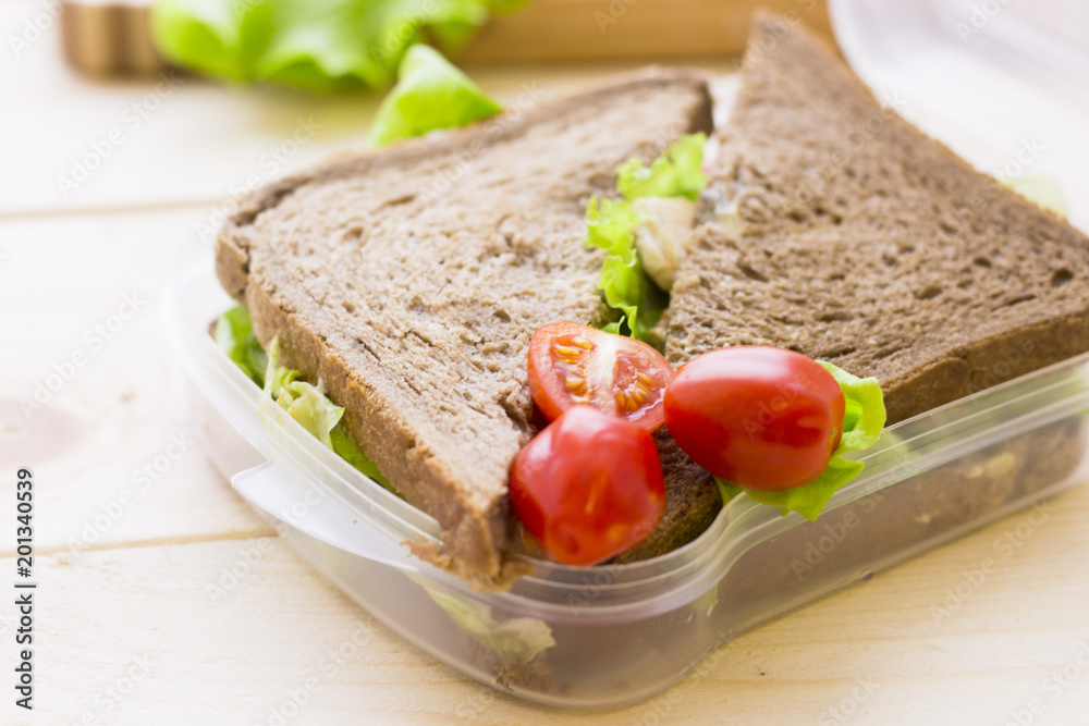 Healthy Lunch in a box Healthy Lunch in a box