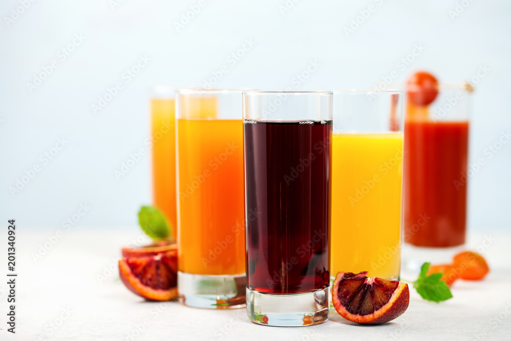 Various vegetable and fruit juice Various vegetable and fruit juice