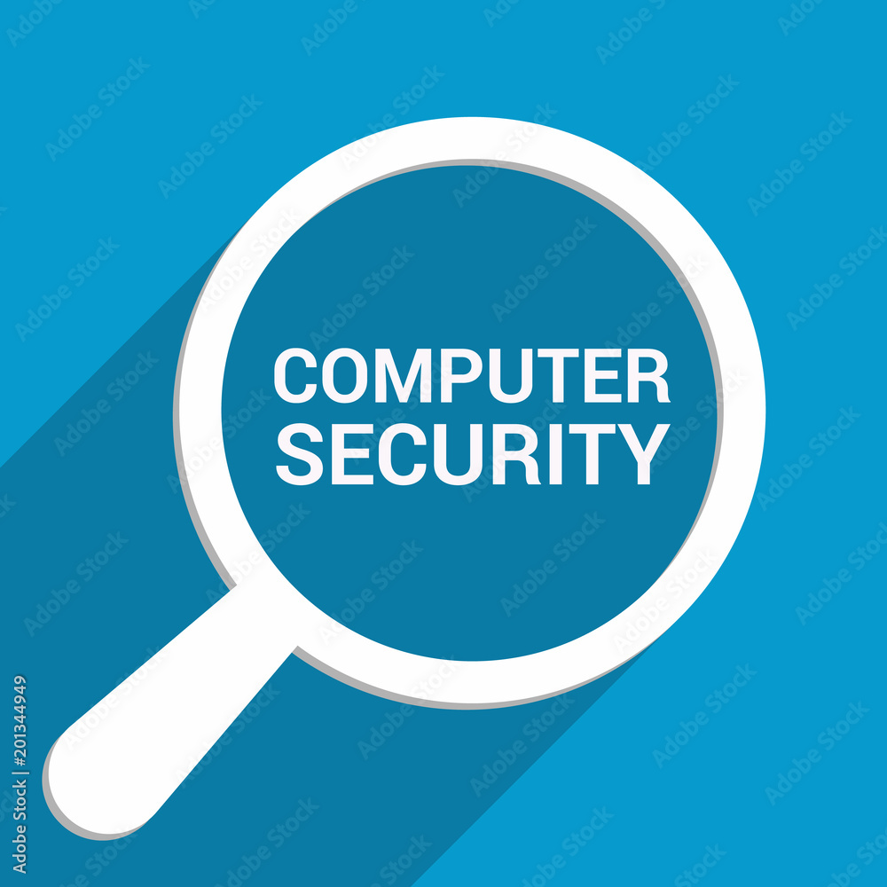 Privacy Concept: Magnifying Optical Glass With Words Computer Security Privacy Concept: Magnifying Optical Glass With Words Computer Security