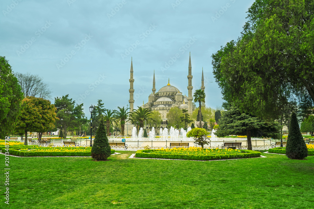 sultan ahmed garden - ayasofia garden
