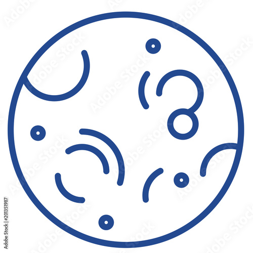 Mond Vector Icon