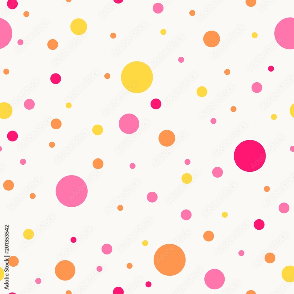 Polka dots background Polka dots background