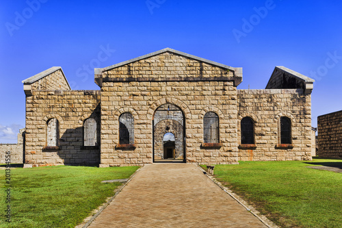 Trial Bay Gaol Inner Facade