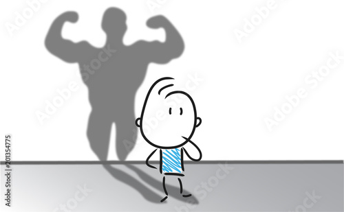 Business Konzept Schatten