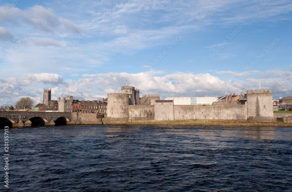 King John's castle in Limerick