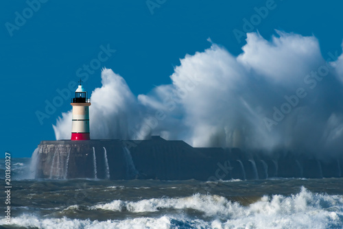 Perfect storm - Lighthouse - Stormforce - Storm Chaser photo