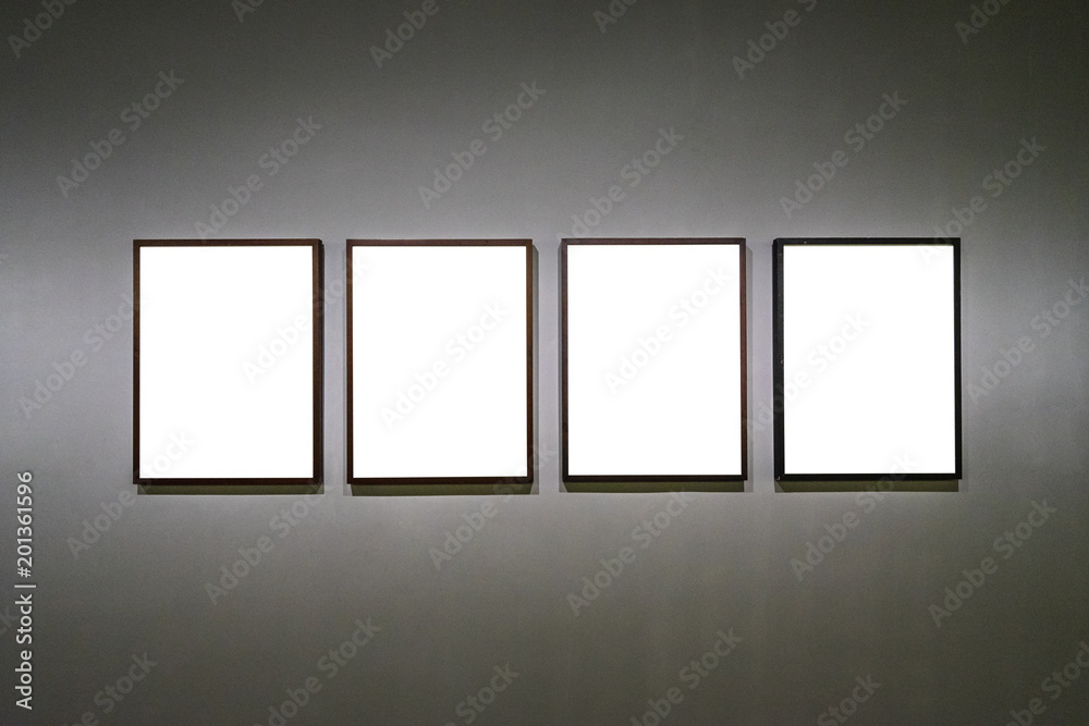 blank frame in gallery blank frame in gallery