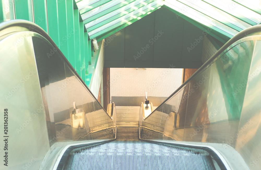 Fototapeta premium Rolltreppe