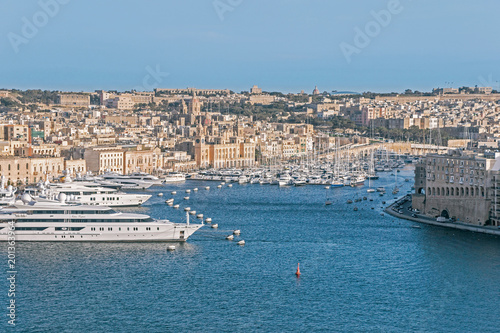 harbor at Valletta in malta © cceliaphoto