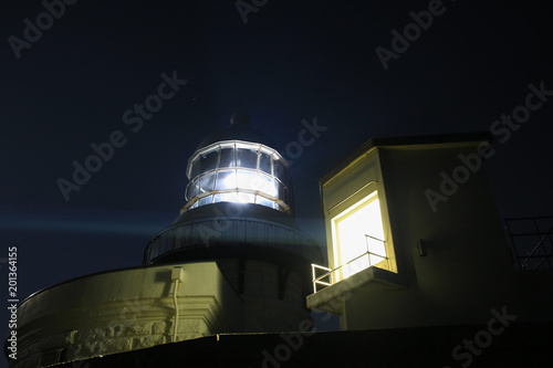 夜の美保関灯台　（島根県松江市）