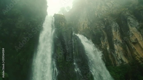 Incredible Waterfall Salto de Quetzalapan - Tulimán - Chignahuapan, Zacatlán, Puebla photo