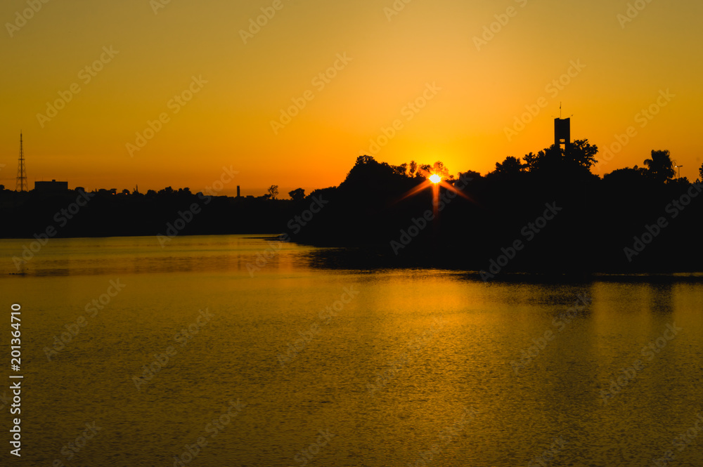 Naklejka premium Sunrise