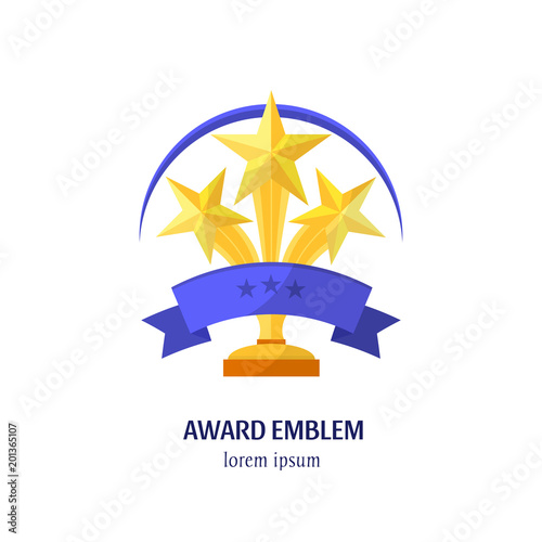 Vector award flat icon